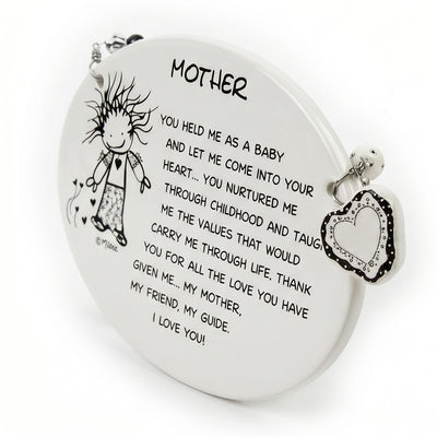 Children of the Inner Light Mother, You Held Me as a Baby Plaque