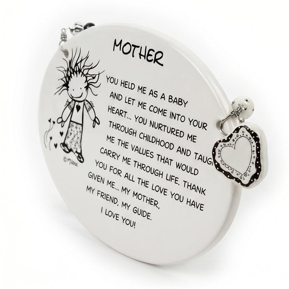 Children of the Inner Light Mother, You Held Me as a Baby Plaque