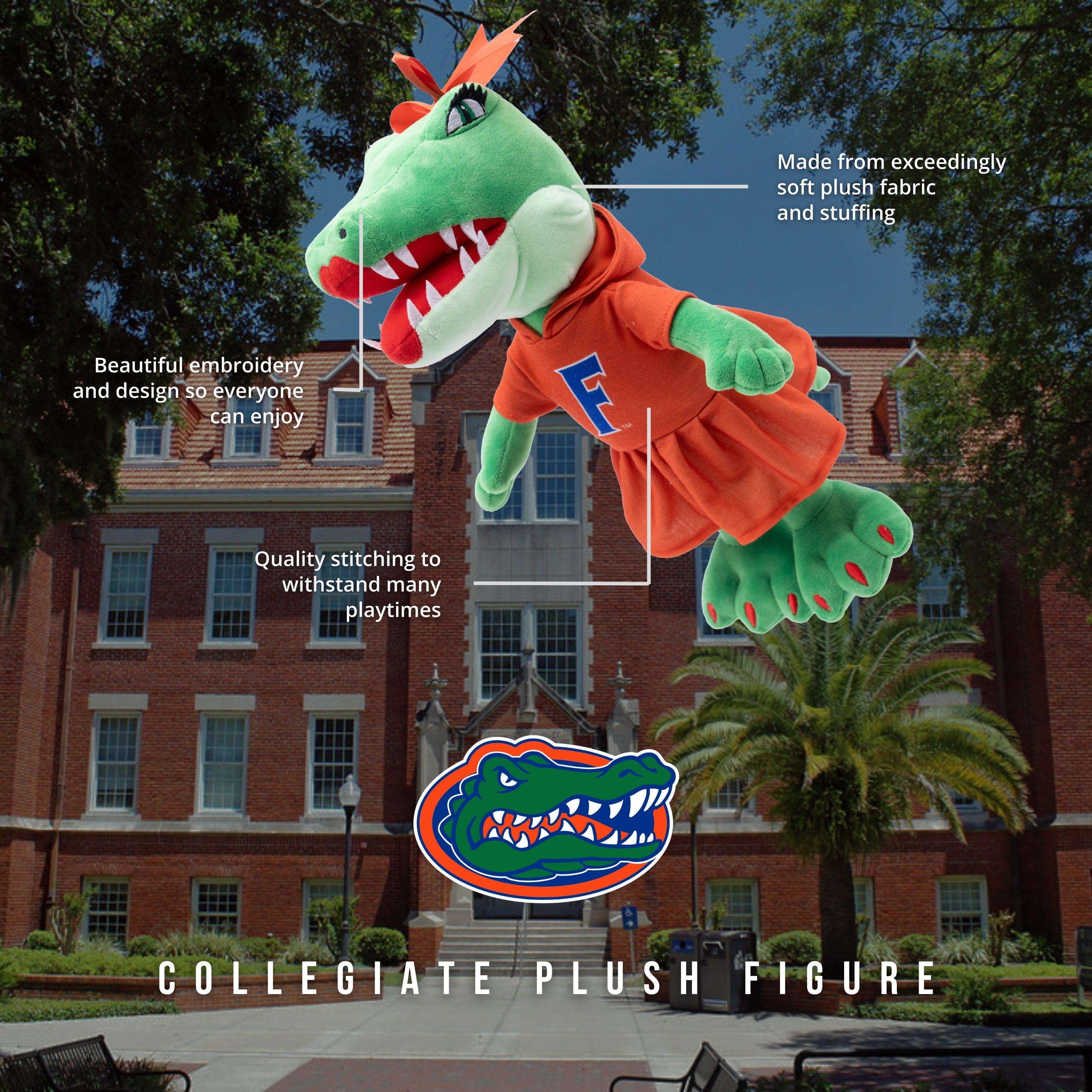 University of Florida Alberta 14 Inch Plush Figure