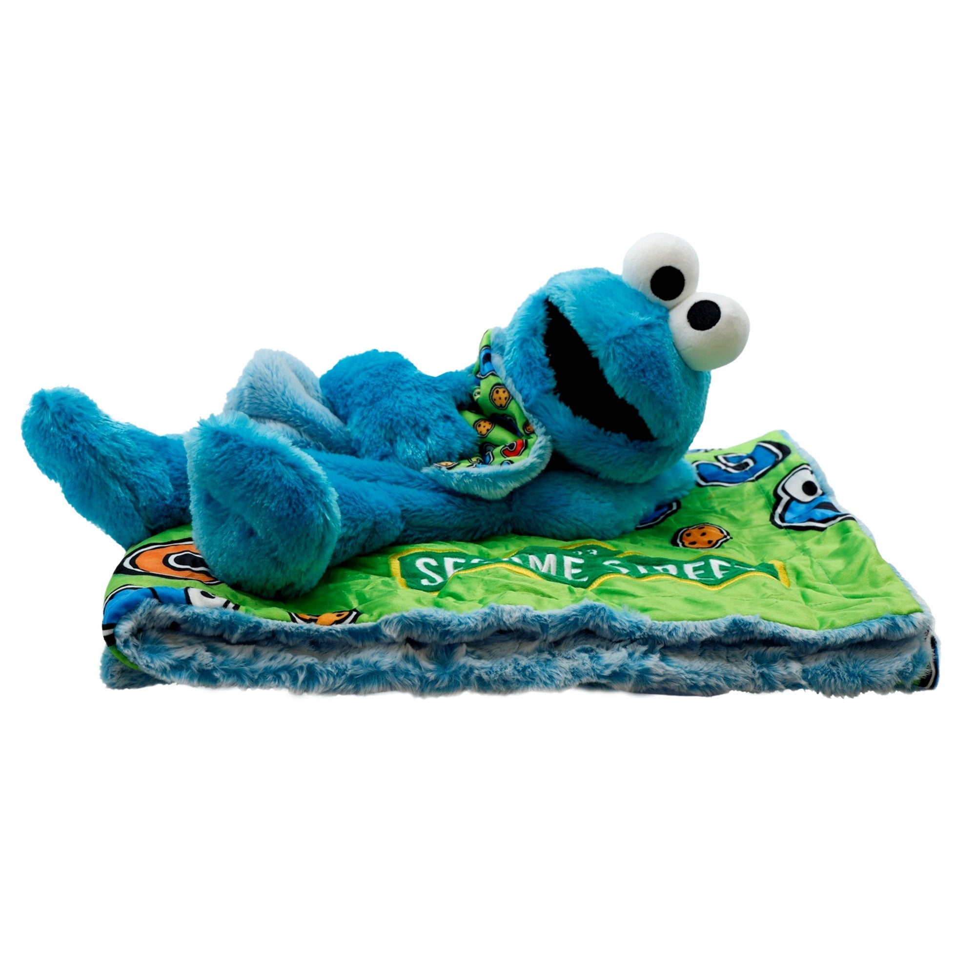 Sesame Street Cookie Monster Blankie Bestie – Plushible.com