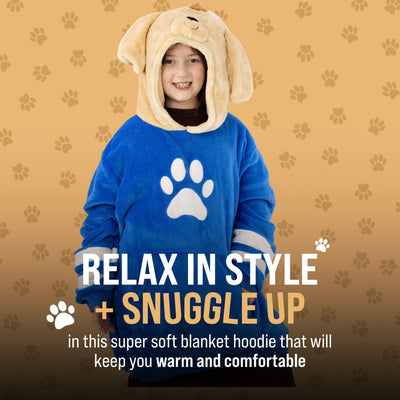 Dougie Dog Kids Snugible | Blanket Hoodie & Pillow