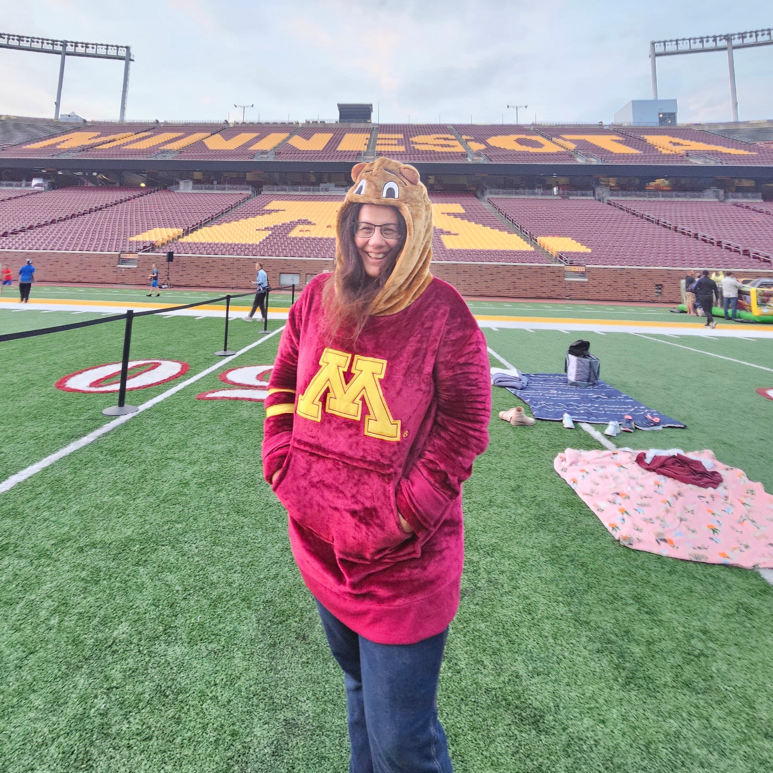 University of Minnesota Gophers Snugible | Blanket Hoodie & Pillow