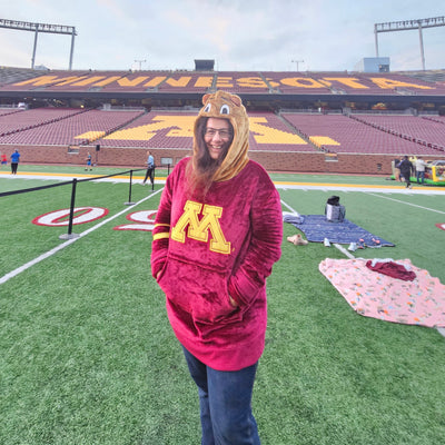 University of Minnesota Gophers Snugible | Blanket Hoodie & Pillow
