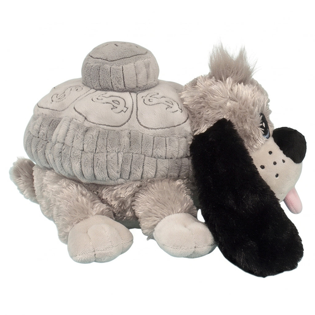 "Hi-Ho" the 12in Silver Dollar Grey Plush by The CuddleCakes Group