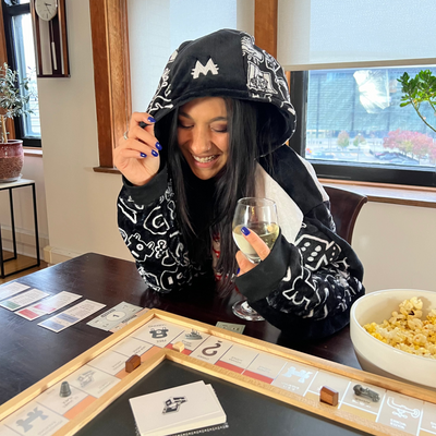 HASBRO Monopoly Rock & Roll Snugible  | Blanket Hoodie & Pillow