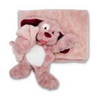 Pinky Dog Blankie Bestie