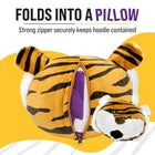 Louisiana State University (LSU) Mike the Tiger Snugible | Blanket Hoodie & Pillow