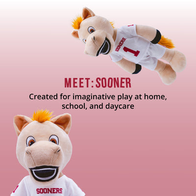 University Of Oklahoma Sooner 14 Inch Plush Figure