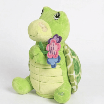 "Mercy" the 11in "Wishing You a Speedy Recovery" Animated Stuffed Turtle
