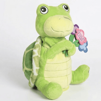 "Mercy" the 11in "Wishing You a Speedy Recovery" Animated Stuffed Turtle