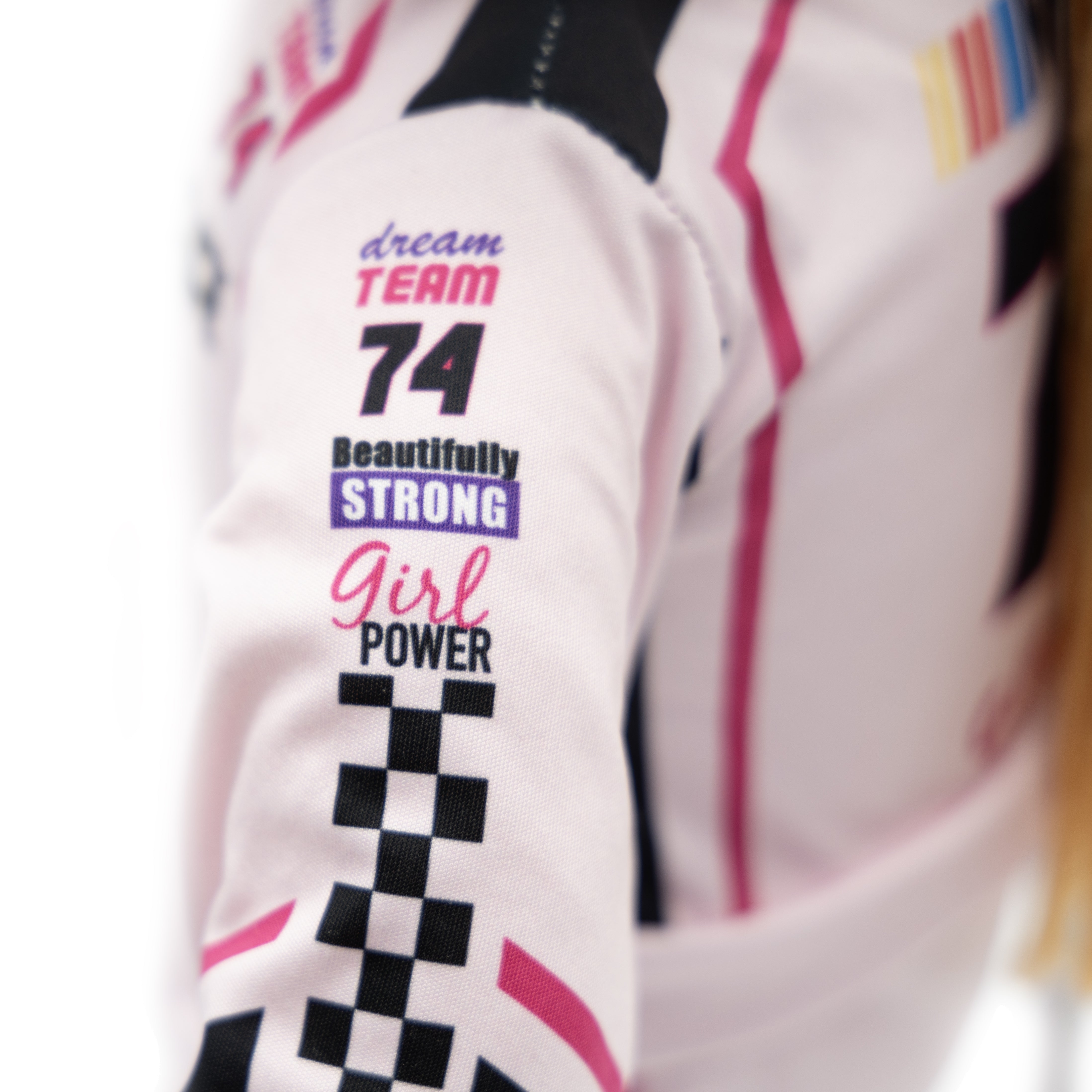 NASCAR | 14 Inch Sophie Speedster Driver Plush Figure (Pink)