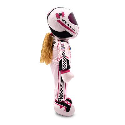 NASCAR | 14 Inch Sophie Speedster Driver Plush Figure (Pink)