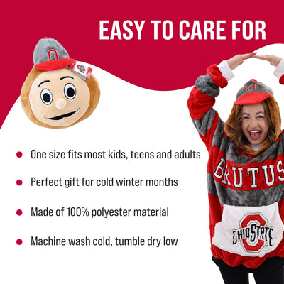 Ohio State University Snugible | Blanket Hoodie & Pillow