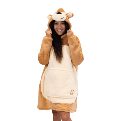 Pawley the Bear Blanket Hoodie