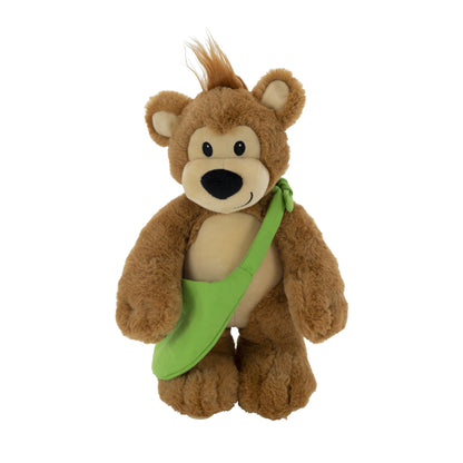 Pawley the Teddy Bear | 14" Stuffed Animal with Matching Bags