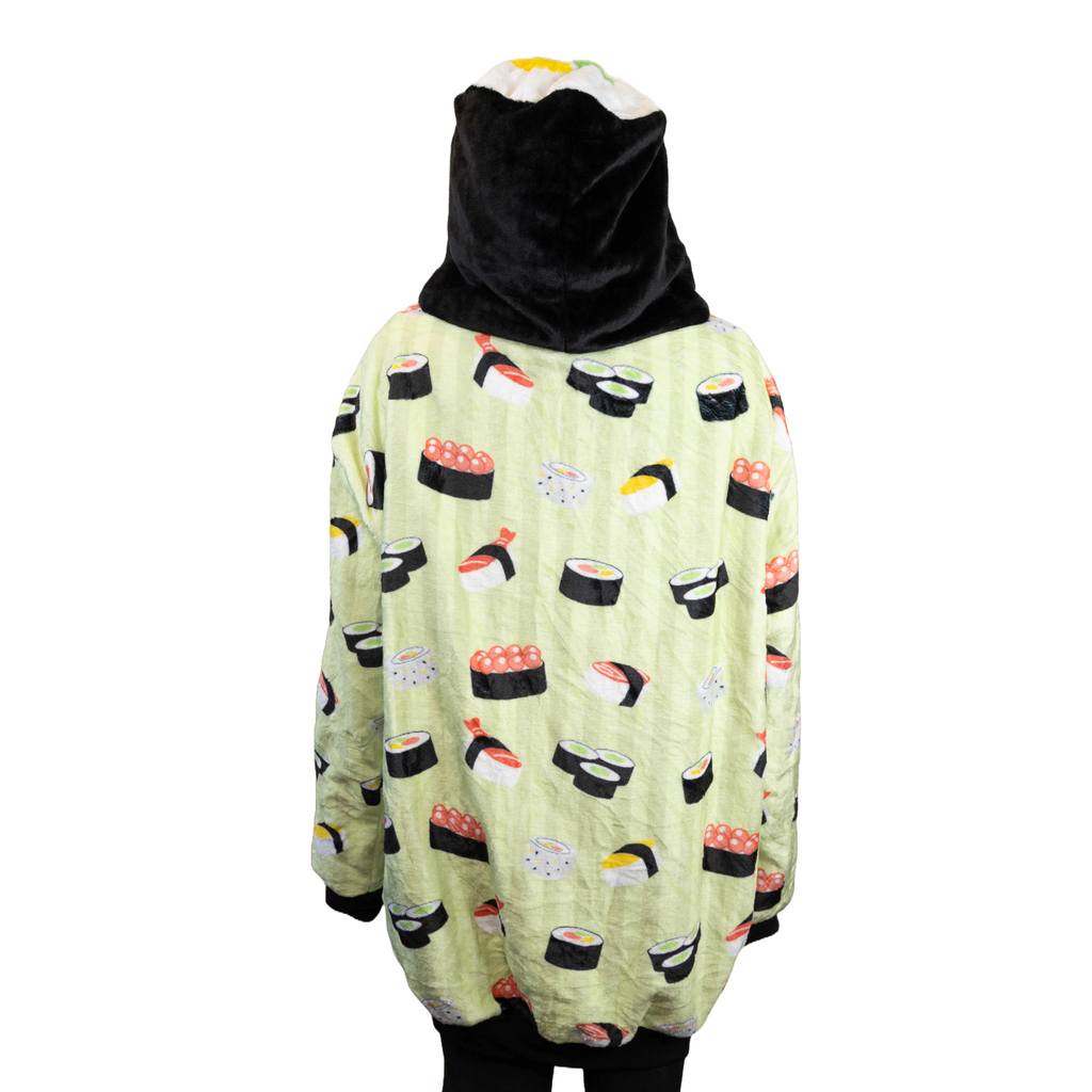 Sushi Soft Plushie Wearable Blanket Hoodie