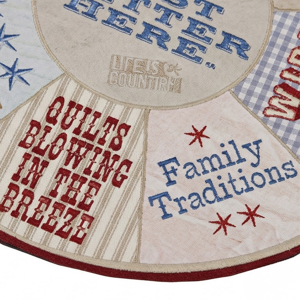 The Chill Spin: Big Sky Carvers' Groovy Patchwork Tray for the Ultimate Relaxation Experience