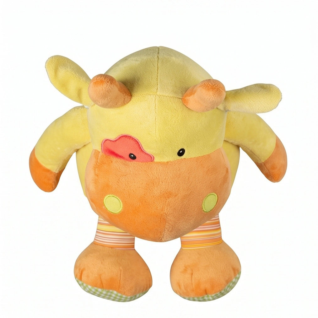 "Wellington" the 15in Bright Striped Cow by Beverly Hills Teddy Bear Company