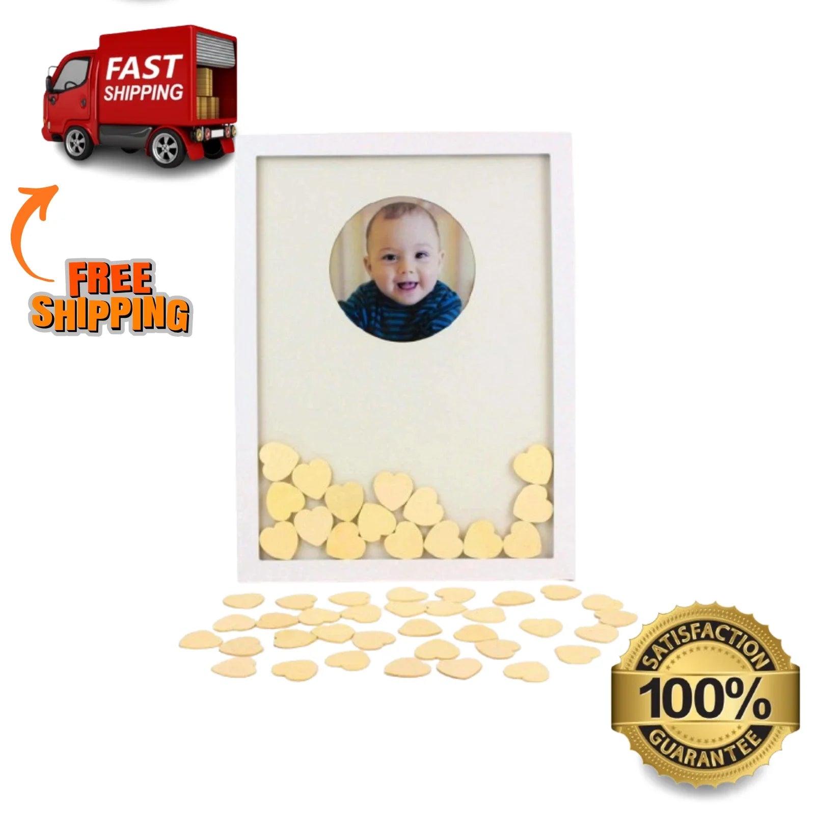 50 Reasons Why I Love You DIY Picture Frame Kit