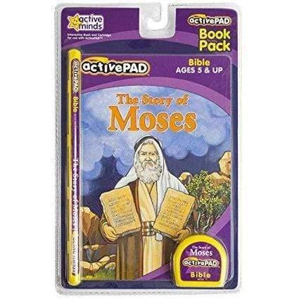 Plushible.comEducational ToysActive Pad Story of Moses Interactive Book & Cartridge