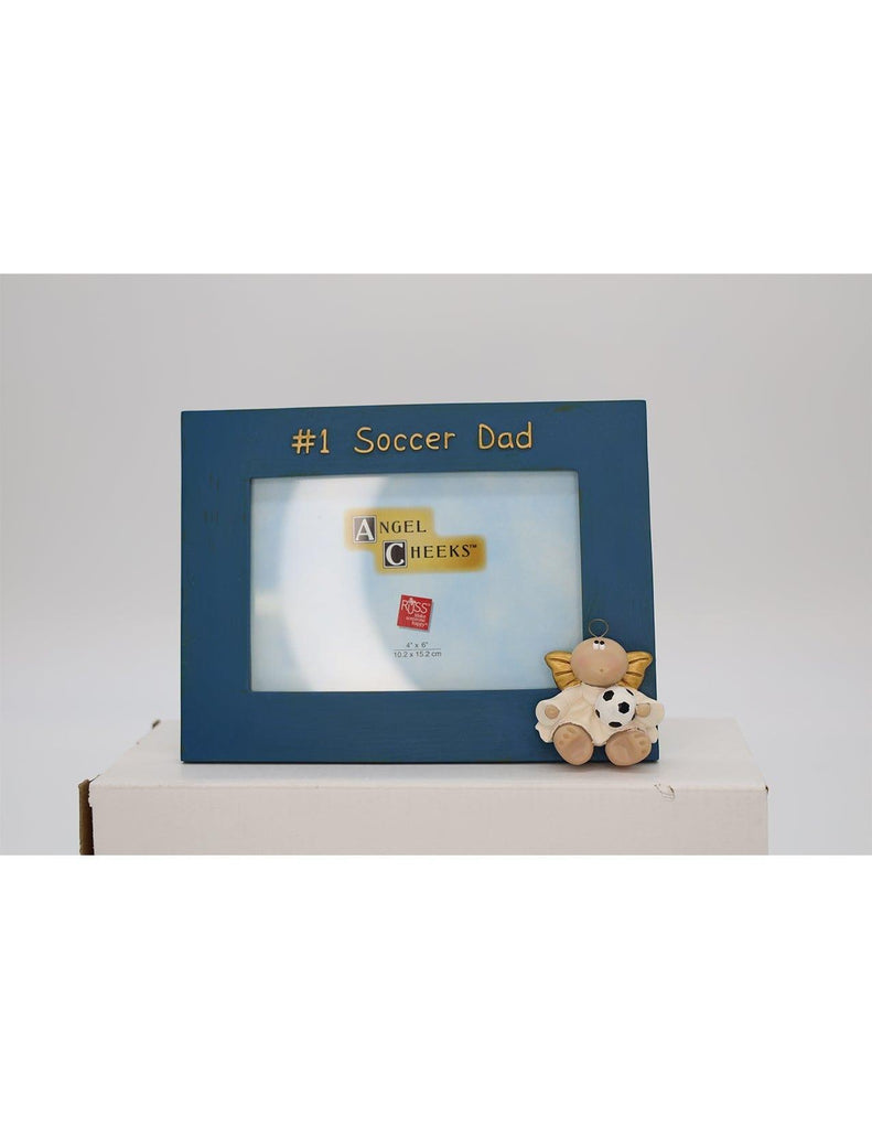Russ Frames Angel Cheeks #1 Soccer Dad Picture Frame By Russ
