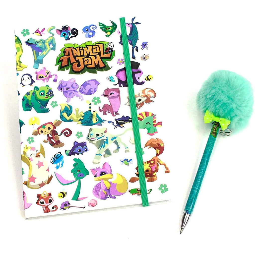 Plushible.com Animal Jam Notebook and Pen