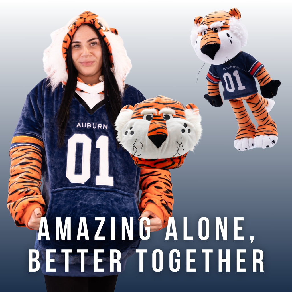 Plushible.comPlush FigureAuburn University Aubie the Tiger 14 Inch Plush Figure