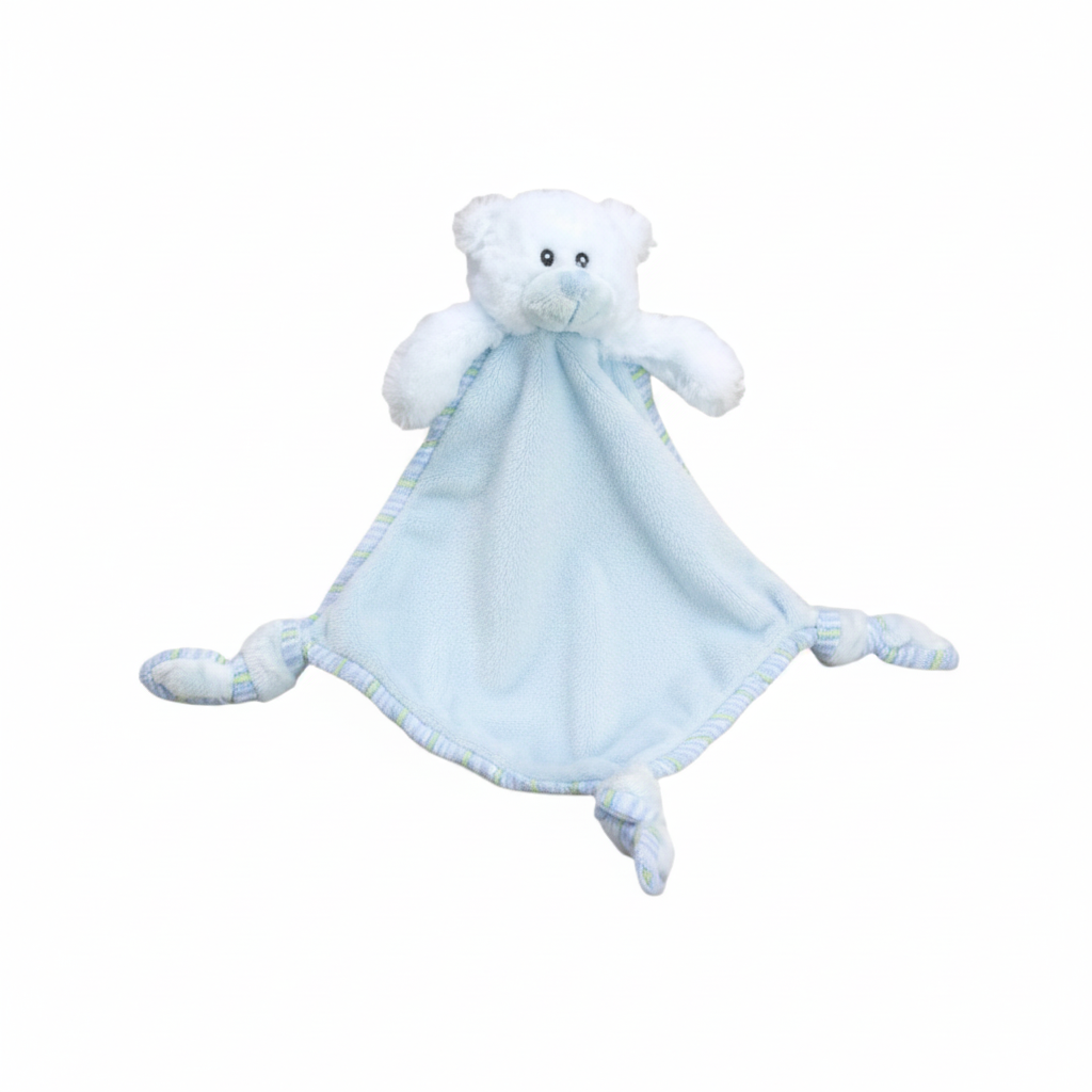 Blue Bear Blanket by Russ Berrie