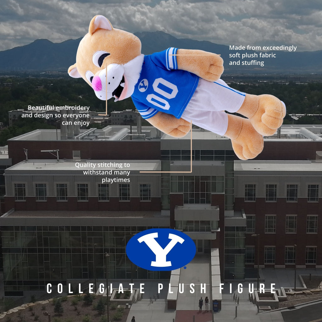 Plushible.comPlush FigureBrigham Young University Cosmo The Cougar 14 Inch Plush Figure