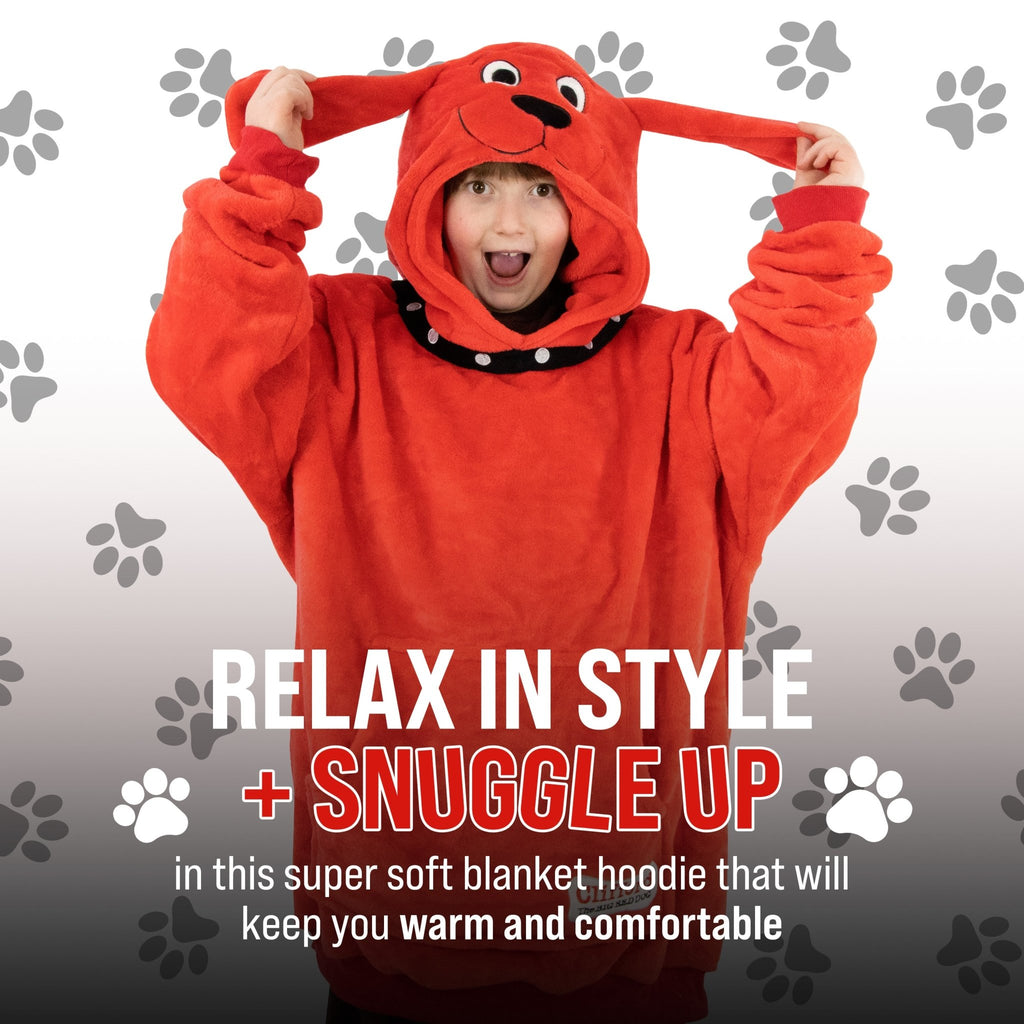 Plushible.comSnugiblesClifford the Big Red Dog Snugible | Blanket Hoodie & Pillow