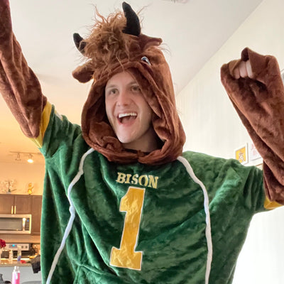 North Dakota State University Bison Snugible | Blanket Hoodie & Pillow