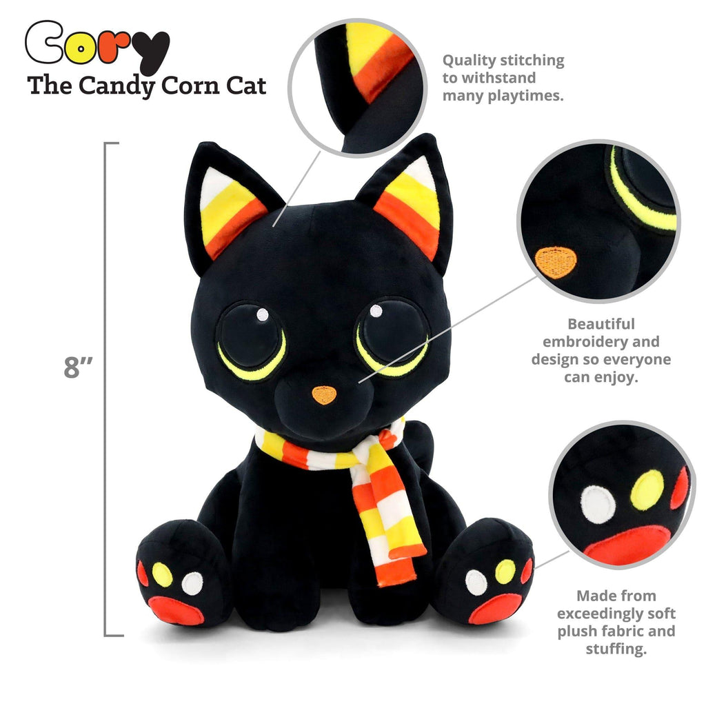 Plushible.comStuffed AnimalsCory the Candy Corn Cat Plushie