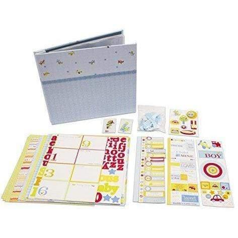 Plushible.comScrapbooking & Stamping KitsDeja Views - Baby Collection - 8 x 8 Album Kit BOY