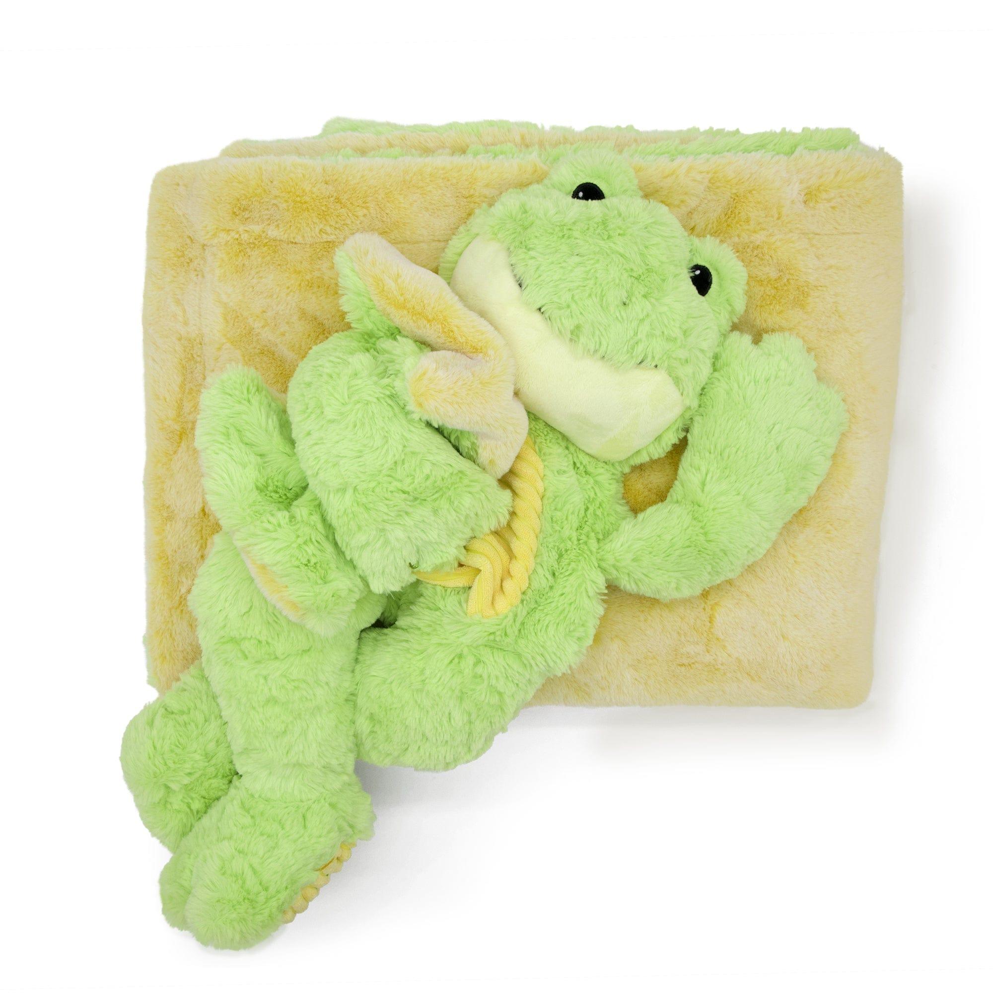 Filip Frog Blankie Bestie - Plushible.com