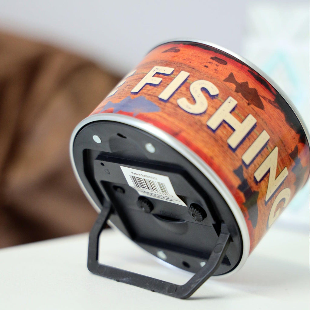 Plushible.comDesk & Shelf ClocksFish 'n Time! Clock IN a Can