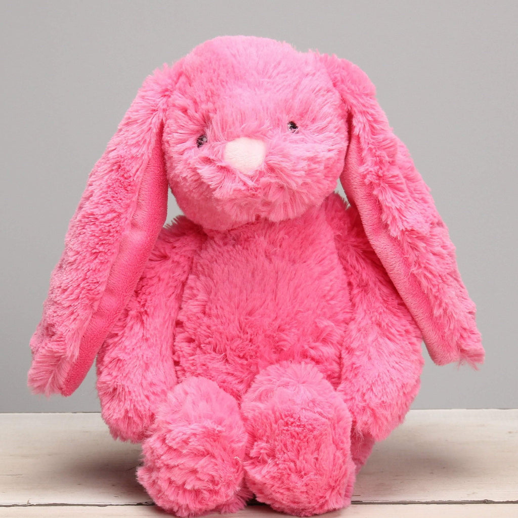 large pink easter rabbit stuffed animal toy