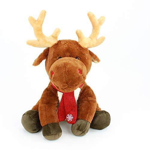 plush christmas moose