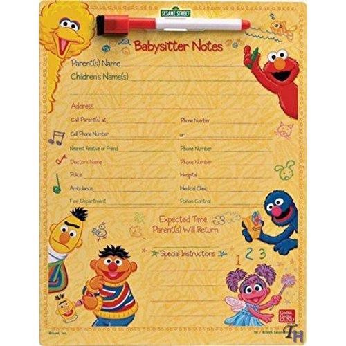 Plushible.comCalendars, Organizers & PlannersGund Sesame Street Babysitter Notes Magnetic Wipe - Off Board