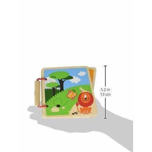 Plushible.comEducational ToysHape At The Zoo Wooden Book