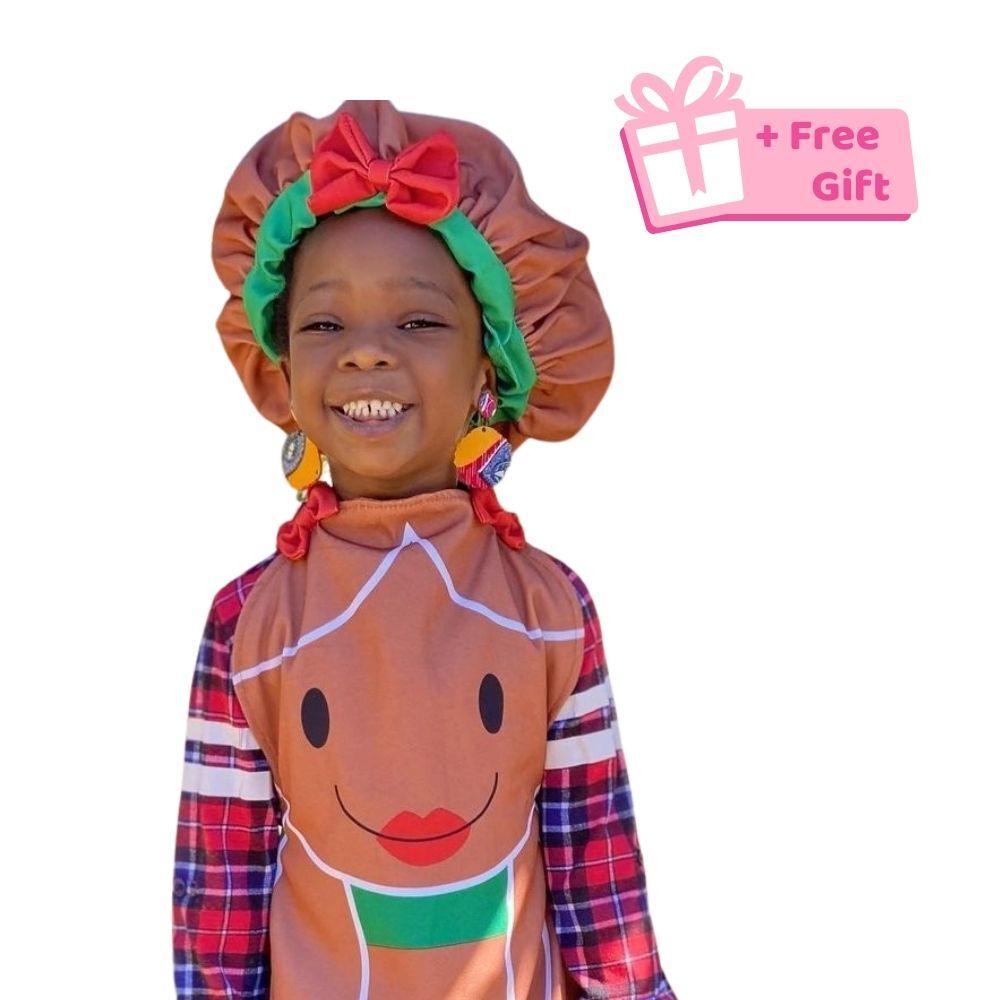 Plushible.comDoll & Action Figure AccessoriesHoliday Baking Set Outfit– Matching Fun for Kids and Dolls!