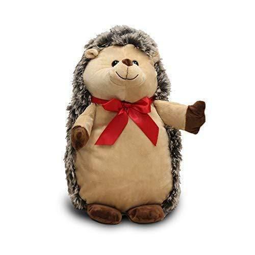 PLUSHIBLE BRIDGING MILES WITH SMILES Christmas Plushible Holiday Hedgehog - 16 Inch Stuffed Animal for Kids - Porcupine Toy