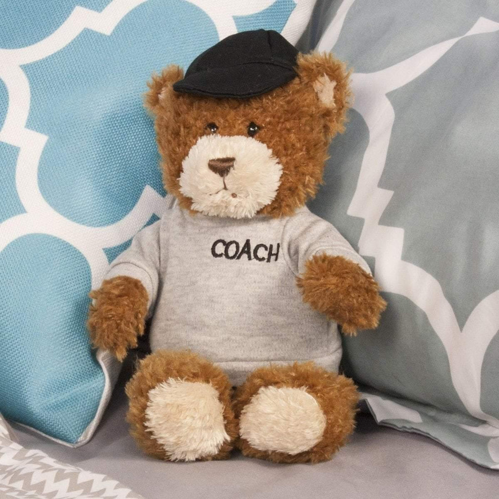 Plushible Plush "Johnny" the 11in Coach Career Bear by Gund