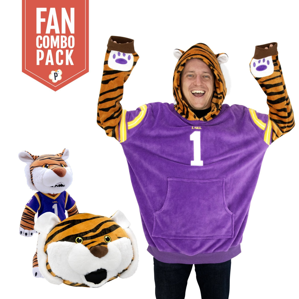 Plushible.comLouisiana State University Fan Combo Pack