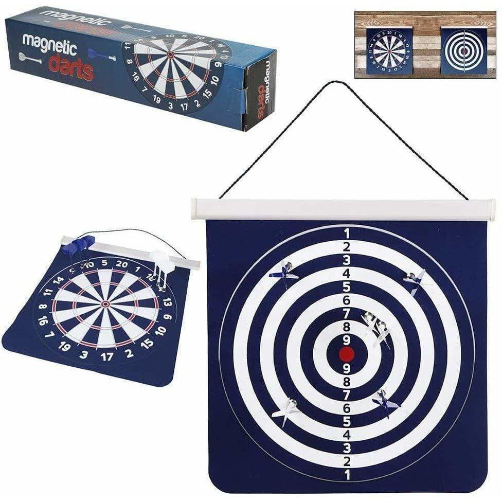 Martinex Magnetic Darts Game, Hanging Dart Board