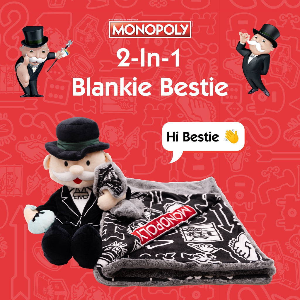 Plushible.comStuffed AnimalsMonopoly Blankie Bestie