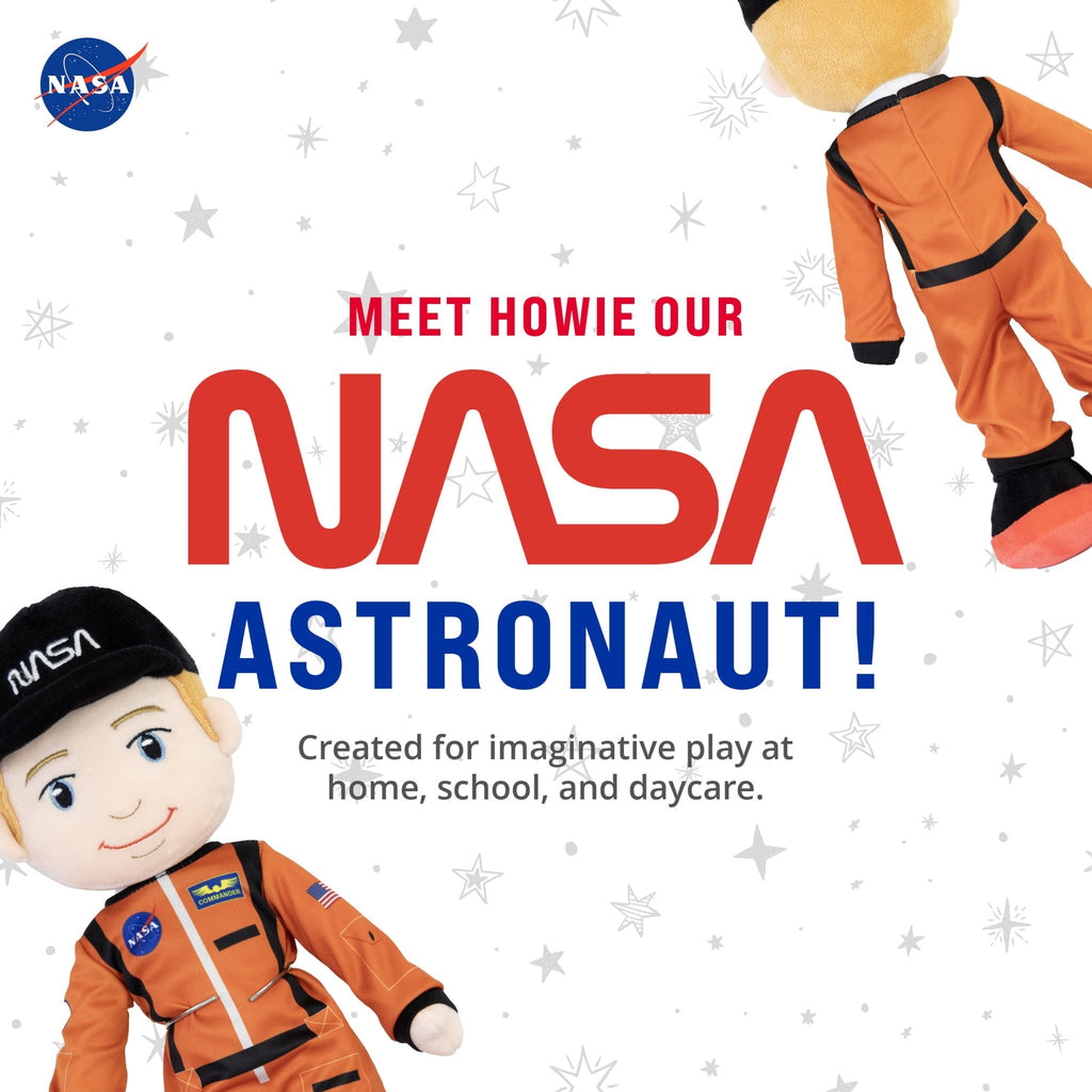 Plushible.com14 Inch Rag DollsNASA | Astronaut Howie 14 Inch Plush Figure