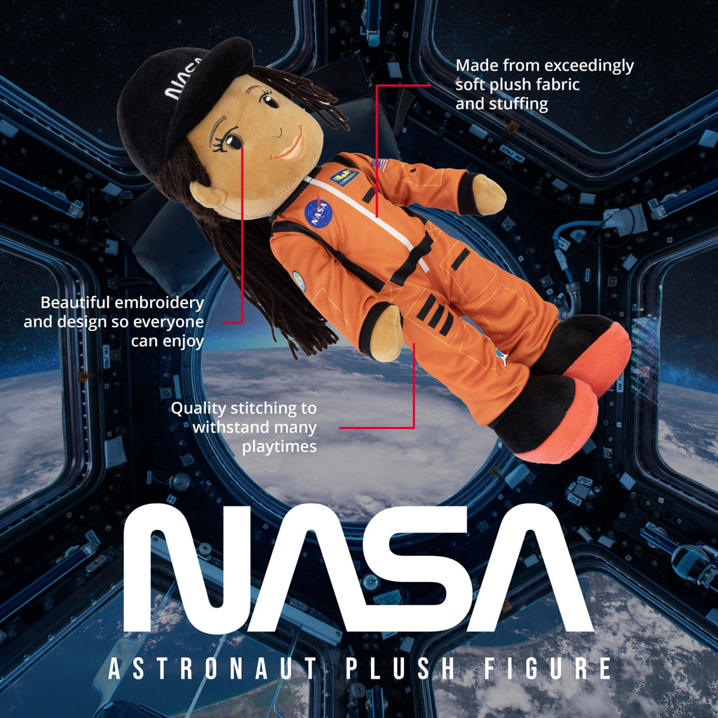 Plushible.com14 Inch Rag DollsNASA | Astronaut Julie 14 Inch Plush Figure