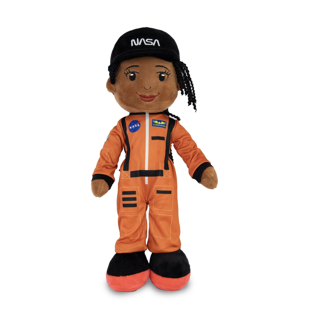 Plushible.com14 Inch Rag DollsNASA | Astronaut Kaylie 14 Inch Plush Figure