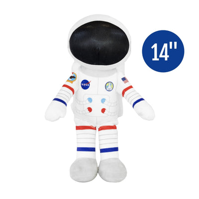 Plushible.com14 Inch Rag DollsNASA | Astronaut Spacesuit 14 Inch Plush Figure