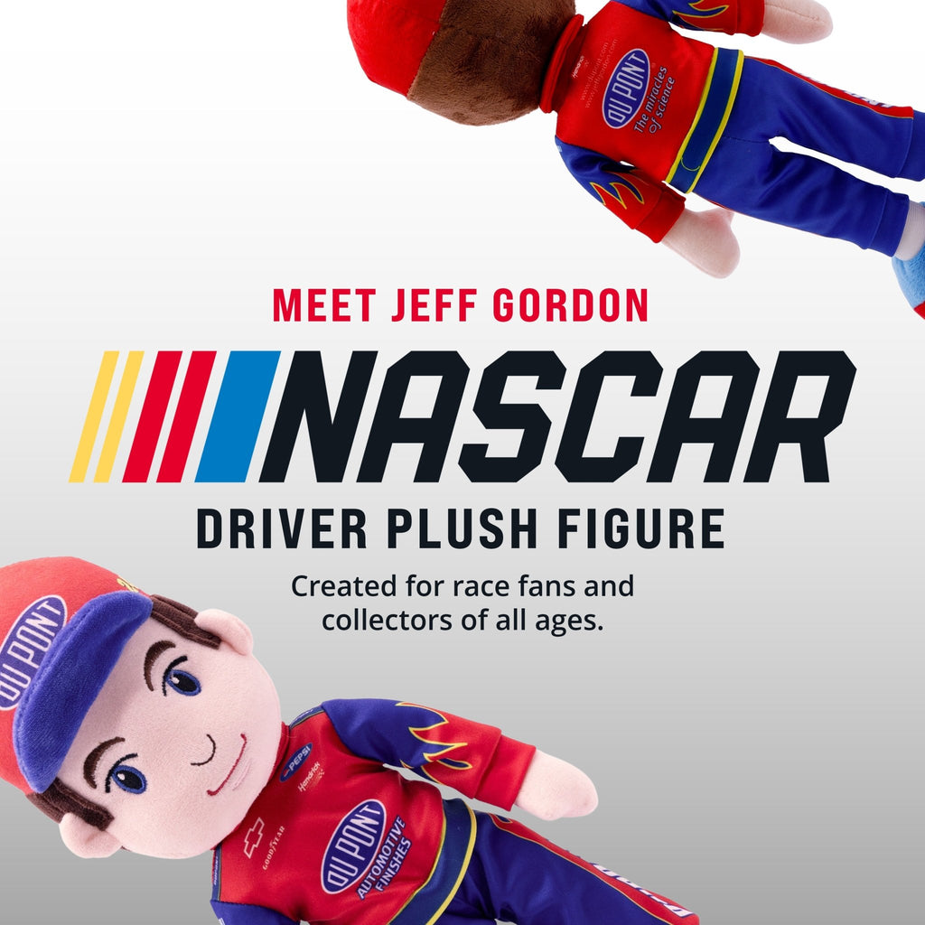 Plushible.comPlush FigureNASCAR | Hendrick Motorsports Jeff Gordon Dupont 14 Inch Plush Figure